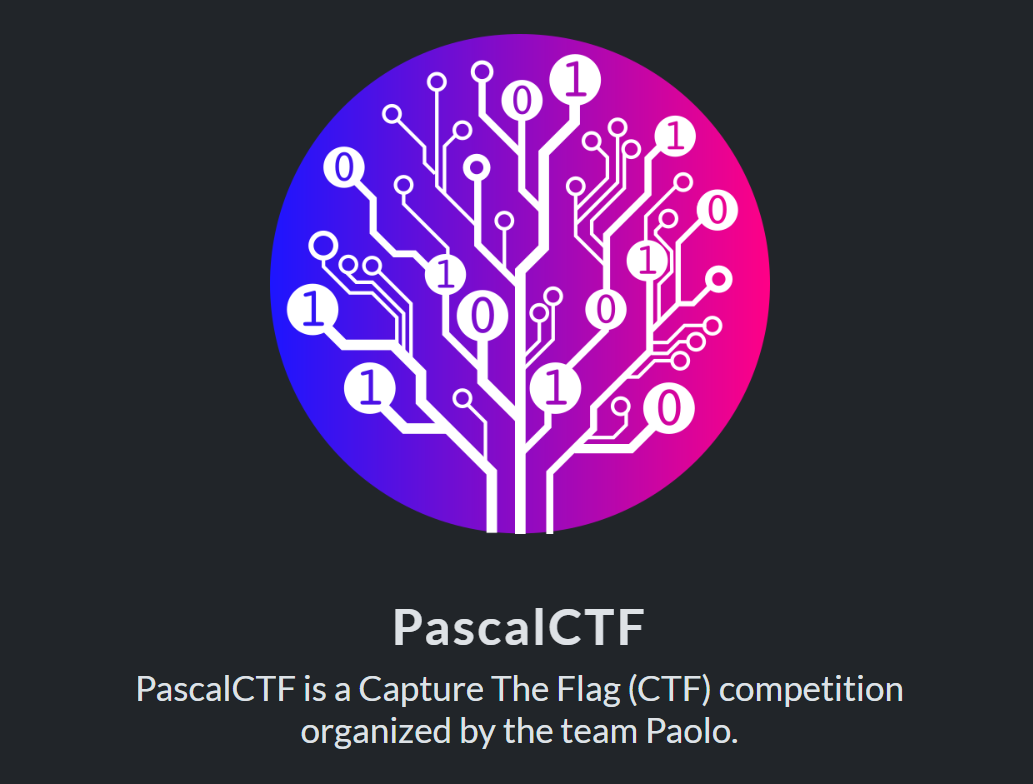 [Writeup] PascalCTF 2025